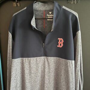 Boston Red Sox Fanatics Quarter-Zip Shirt 3XL